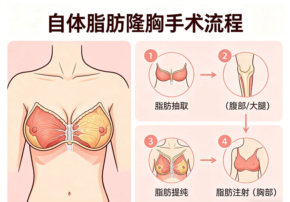 隆胸可以用自体脂肪吗?自体脂肪隆胸手术多少钱?插图 隆胸可以用自体脂肪吗?自体脂肪隆胸手术多少钱?插图
